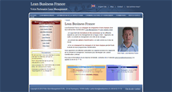 Desktop Screenshot of leanbusiness.fr